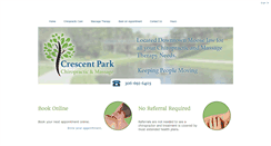 Desktop Screenshot of crescentparkchiro.com